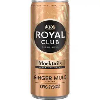 PLUS Royal Club Mocktails ginger mule 0% aanbieding