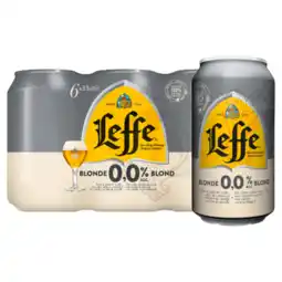 PLUS Leffe Blond Belgisch abdijbier 0.0% aanbieding