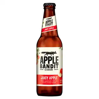 PLUS Apple Bandit Juicy Apple cider fles aanbieding