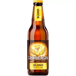 PLUS Grimbergen Blond abdijbier fles aanbieding