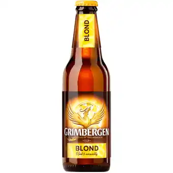 PLUS Grimbergen Blond abdijbier fles aanbieding