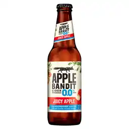 PLUS Apple Bandit Cider Juicy Apple 0.0 aanbieding