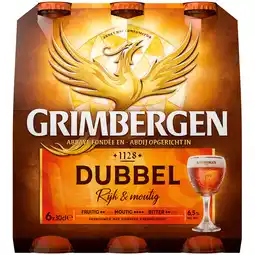 PLUS Grimbergen Dubbel abdijbier fles aanbieding