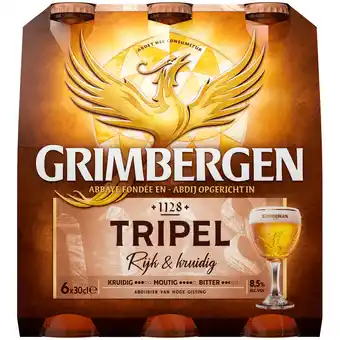 PLUS Grimbergen Tripel abdijbier fles aanbieding