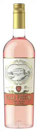 PLUS Villa Puccini Pinot Grigio Blush Rosé aanbieding