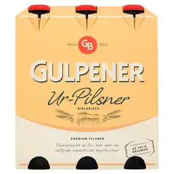 PLUS Gulpener Biologische Pilsner aanbieding