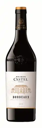 PLUS Maison Castel Bordeaux rouge AOC aanbieding