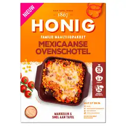 PLUS Honig Maaltijdpakket Mexicaanse Ovenschotel aanbieding