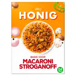 PLUS Honig Mix voor macaronisaus stroganoff aanbieding
