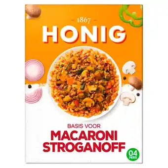 PLUS Honig Mix voor macaronisaus stroganoff aanbieding