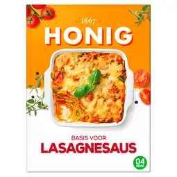 PLUS Honig Basis voor lasagnesaus aanbieding