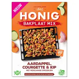 PLUS Honig Bakplaat Mix Aardappel, Courgette & Ki aanbieding