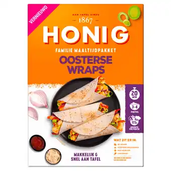 PLUS Honig Maaltijdpakket Oosterse Wraps aanbieding