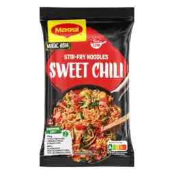PLUS Maggi Roerbaknoedels Sweet chili aanbieding