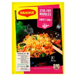 PLUS Maggi Roerbaknoedels Sweet chili aanbieding