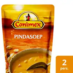 PLUS Conimex Soep in zak pinda aanbieding