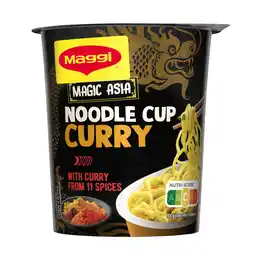 PLUS Maggi Magic Asia Noedels Curry aanbieding