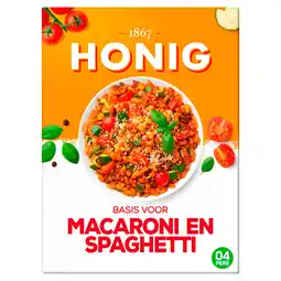 PLUS Honig Mix voor macaroni en spaghetti aanbieding