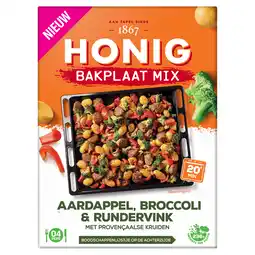 PLUS Honig Bakplaat Mix Aardappel, Broccoli & Run aanbieding