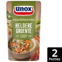 PLUS Unox Soep In Zak Groentesoep aanbieding