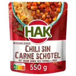 PLUS Hak Chili sin carne schotel aanbieding