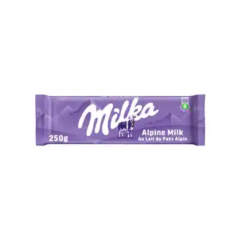 PLUS Milka Chocoladereep Mmmax Alpenmelk aanbieding