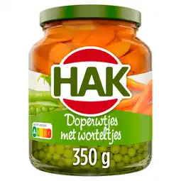 PLUS Hak Doperwtjes met worteltjes aanbieding