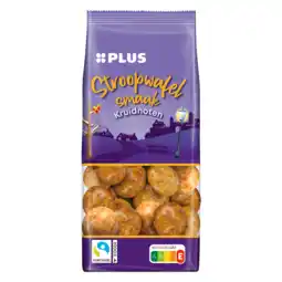 PLUS PLUS Stroopwafel kruidnoten FT aanbieding