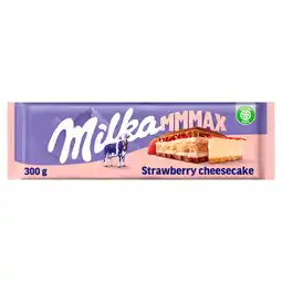 PLUS Milka Mmmax chocoladereep cheesecake aanbieding