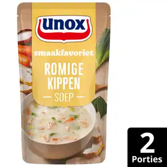 PLUS Unox Soep romige kip aanbieding