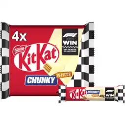 PLUS KitKat Chunky white 4-pack aanbieding