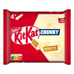 PLUS KitKat Chunky white 4-pack aanbieding