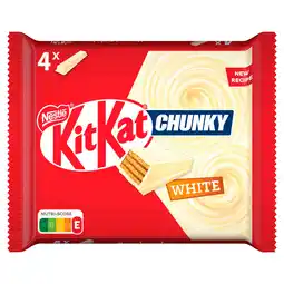 PLUS KitKat Chunky white 4-pack aanbieding