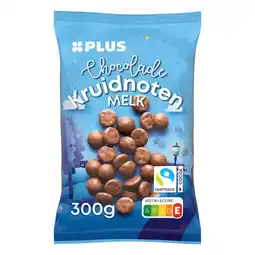 PLUS PLUS Chocolade Kruidnoten melk Fairtrade aanbieding