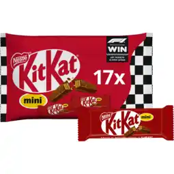 PLUS KitKat Mini melk chocolade uitdeelzak aanbieding