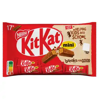 PLUS KitKat Mini melk chocolade uitdeelzak aanbieding