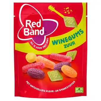 PLUS Redband Winegums zure mix aanbieding