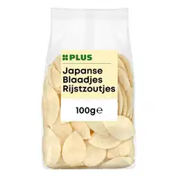 PLUS PLUS Japanse rijstblaadjes aanbieding