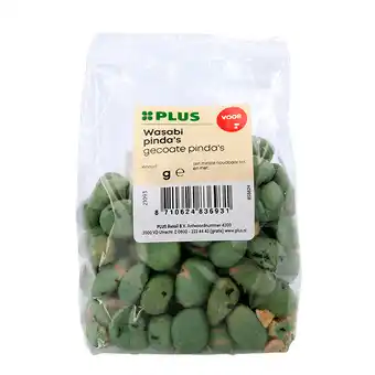 PLUS PLUS Wasabi pinda's aanbieding