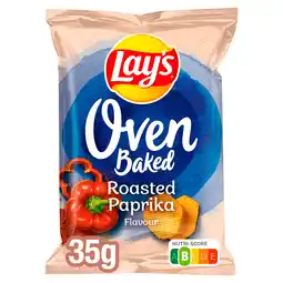 PLUS Lays Oven Baked paprika aanbieding