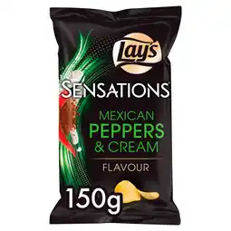 PLUS Lays Sensations chips mexican pepper aanbieding