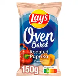 PLUS Lays Oven Baked Roasted paprika aanbieding