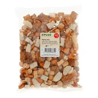 PLUS PLUS Partymix rijstzoutjes aanbieding