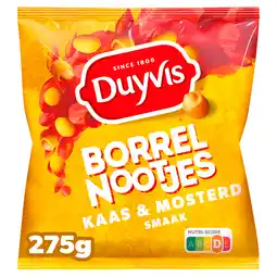 PLUS Duyvis Borrelnootjes Kaas Mosterd aanbieding