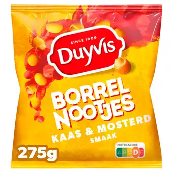 PLUS Duyvis Borrelnootjes Kaas Mosterd aanbieding