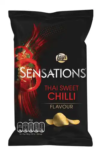 PLUS Lays Sensations Thai Sweet Chilli aanbieding