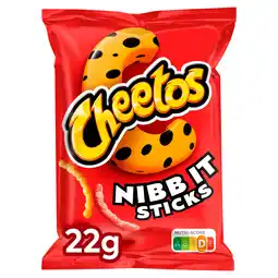 PLUS Cheetos Nibb-it sticks naturel kleinverpakking aanbieding