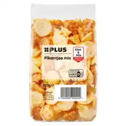PLUS PLUS Pikantjes mix rijstzoutjes aanbieding