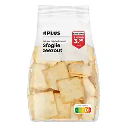 PLUS PLUS Sfoglie zeezout aanbieding