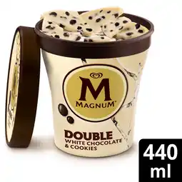 PLUS Magnum Pint white cookies aanbieding